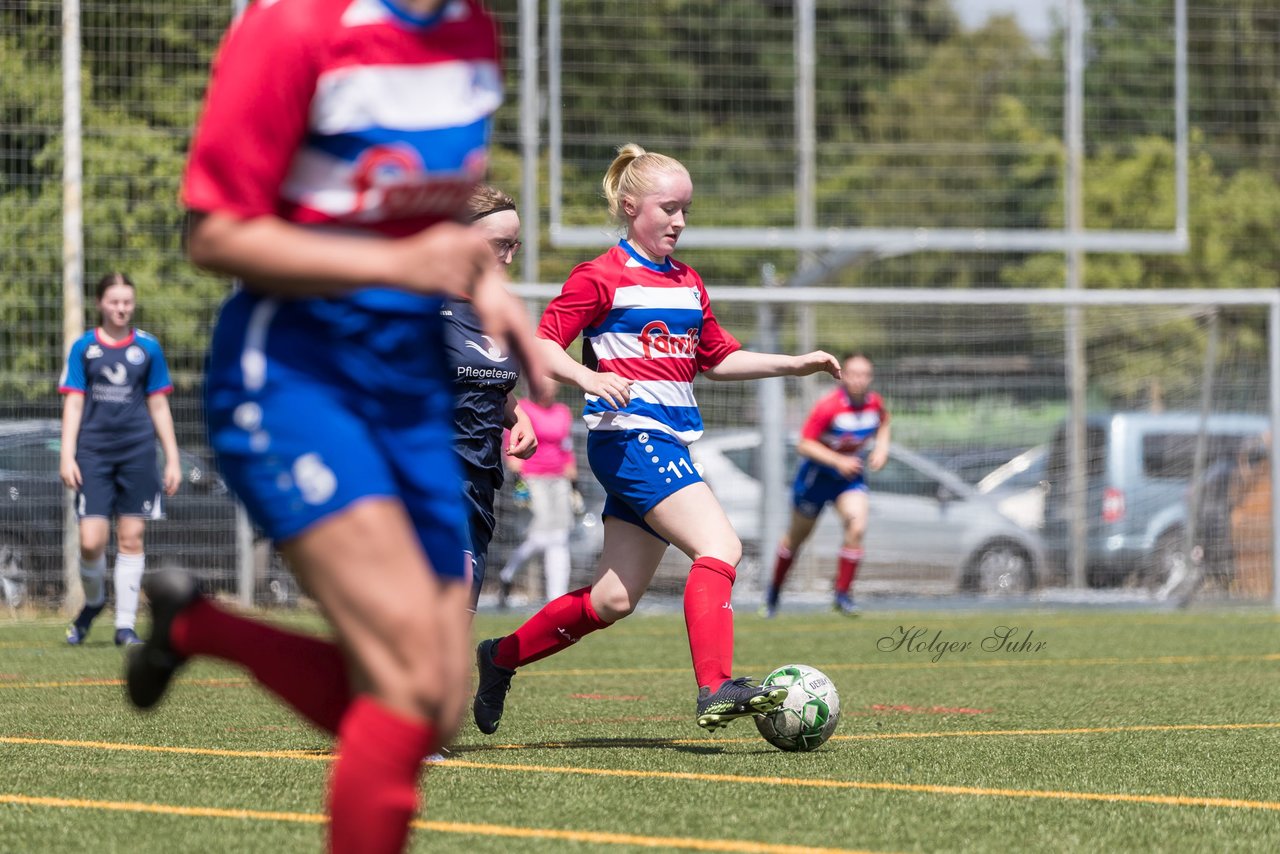 Bild 292 - wBJ Holsatia Elmshorn - VfL Pinneberg : Ergebnis: 1:4